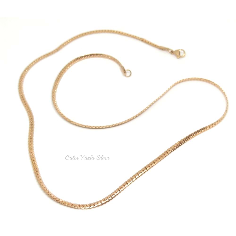60 CM EZME GURMET ÇELİK ZİNCİR (ROSE)