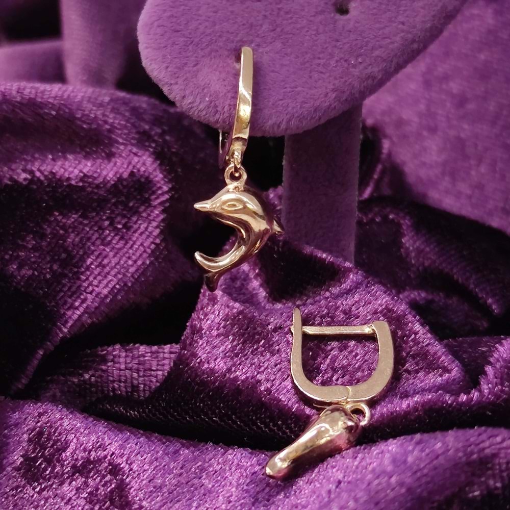 YUNUS J HALKA GÜMÜŞ KÜPE - ROSE BAKIR