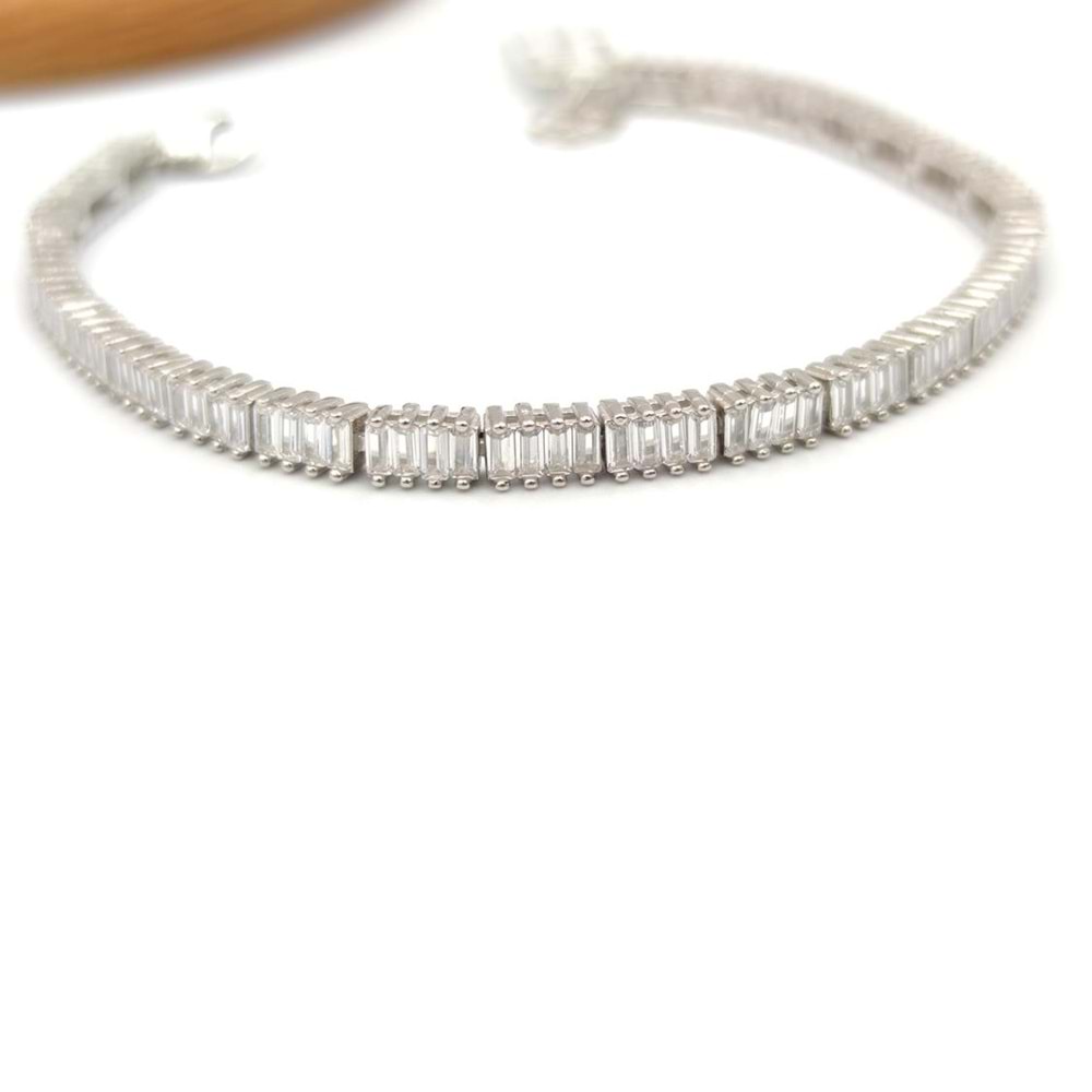 BAGET SU YOLU GÜMÜŞ BİLEKLİK