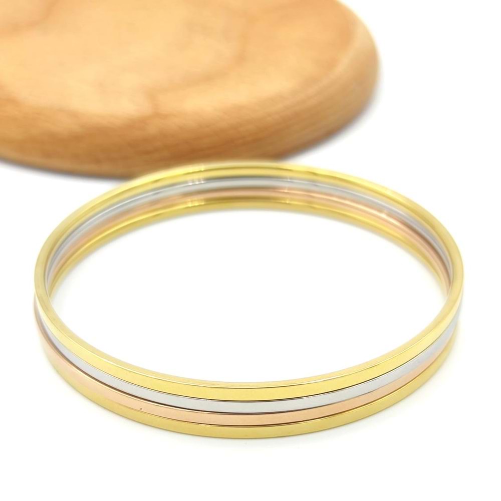 DÖRTLÜ 60 MM İNCE RAY ÇELİK BİLEZİK