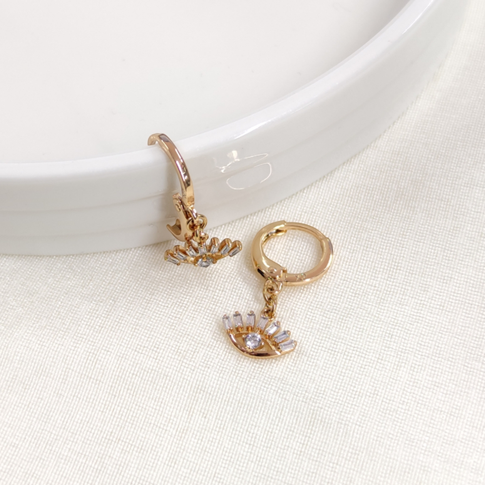 XUPING 9 MM GÖZ HALKA KÜPE ROSE