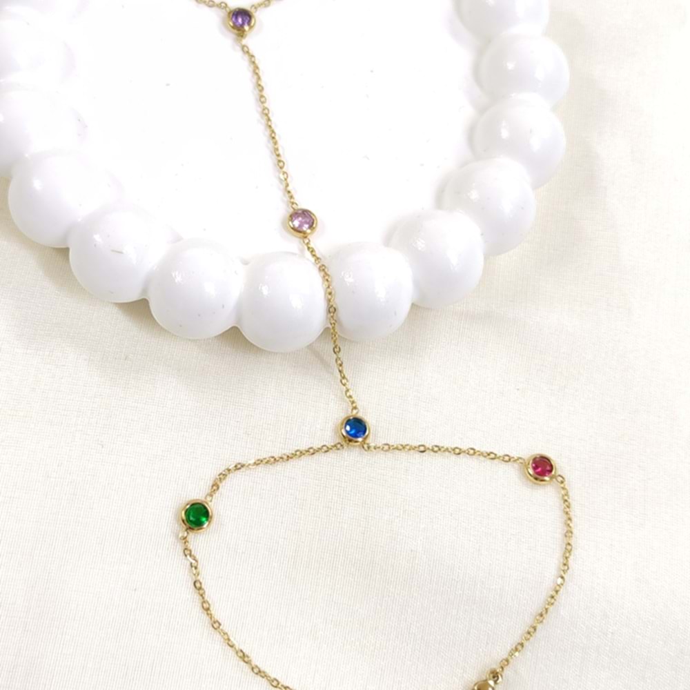 ÇELİK RENKLİ TAŞLI ŞAHMERAN