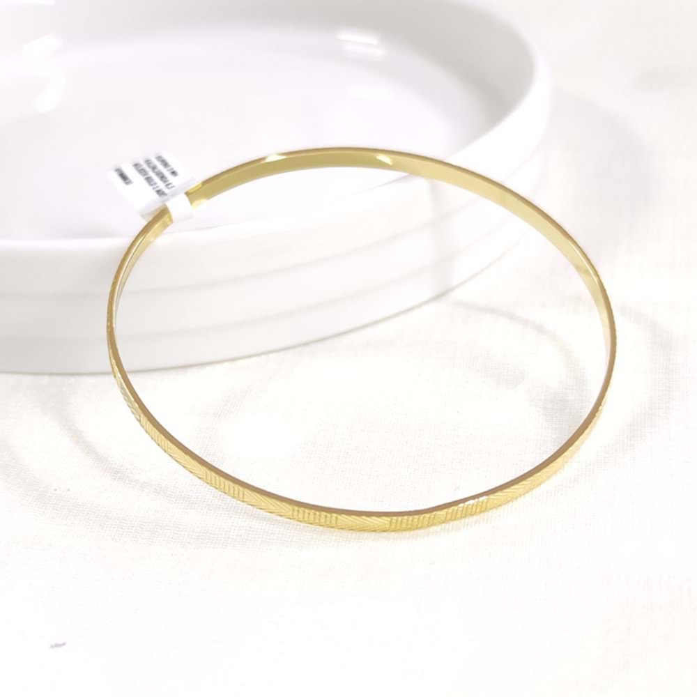 XUPING 3 MM KALINLIGINDA 6,5 BİLEZİK GOLD 1 ADET