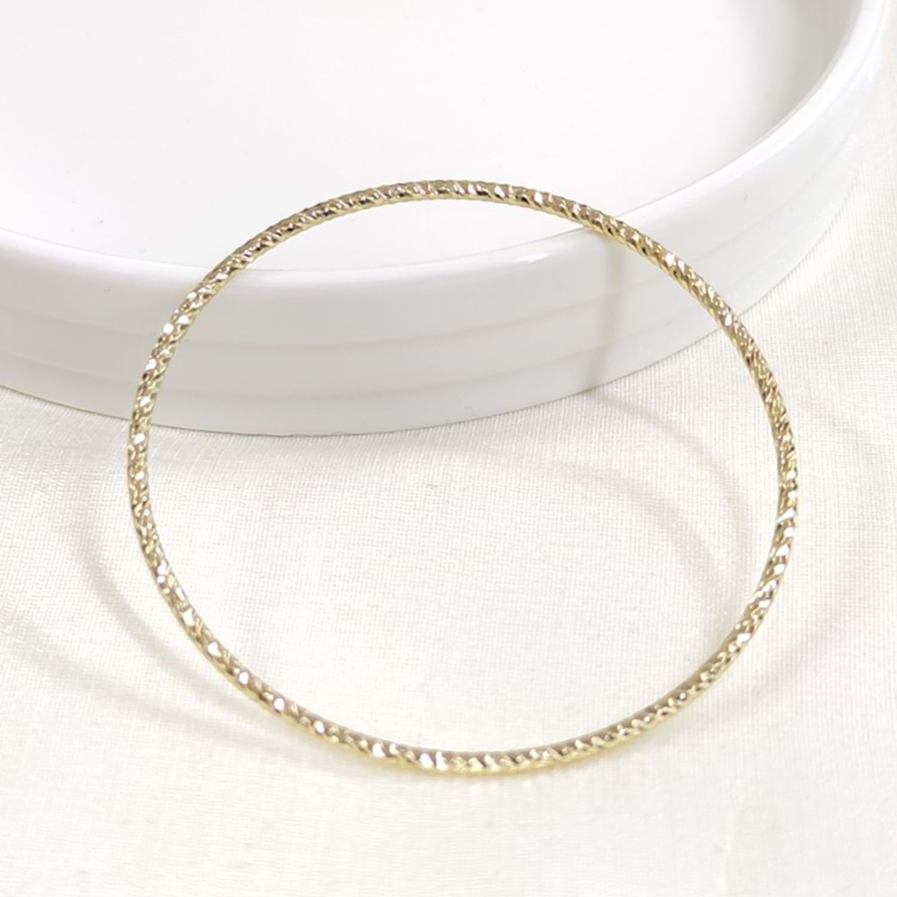 XUPING 60 MM DESENLİ 1 ADET BİLEZİK - ALTIN SARI