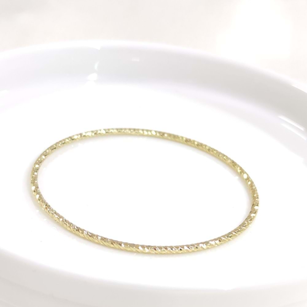 XUPING 60 MM DESENLİ 1 ADET BİLEZİK - ALTIN SARI