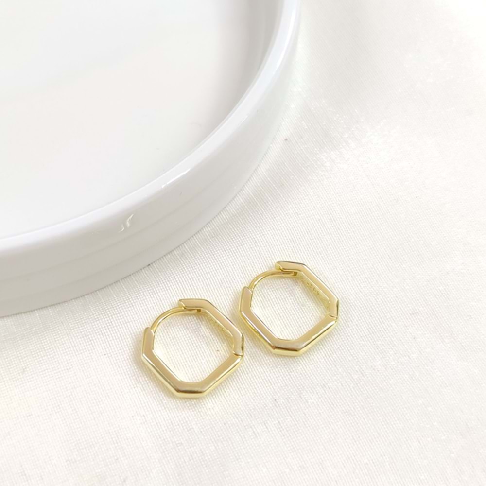 İTHAL 12 MM KÖŞELİ GÜMÜŞ HALKA KÜPE