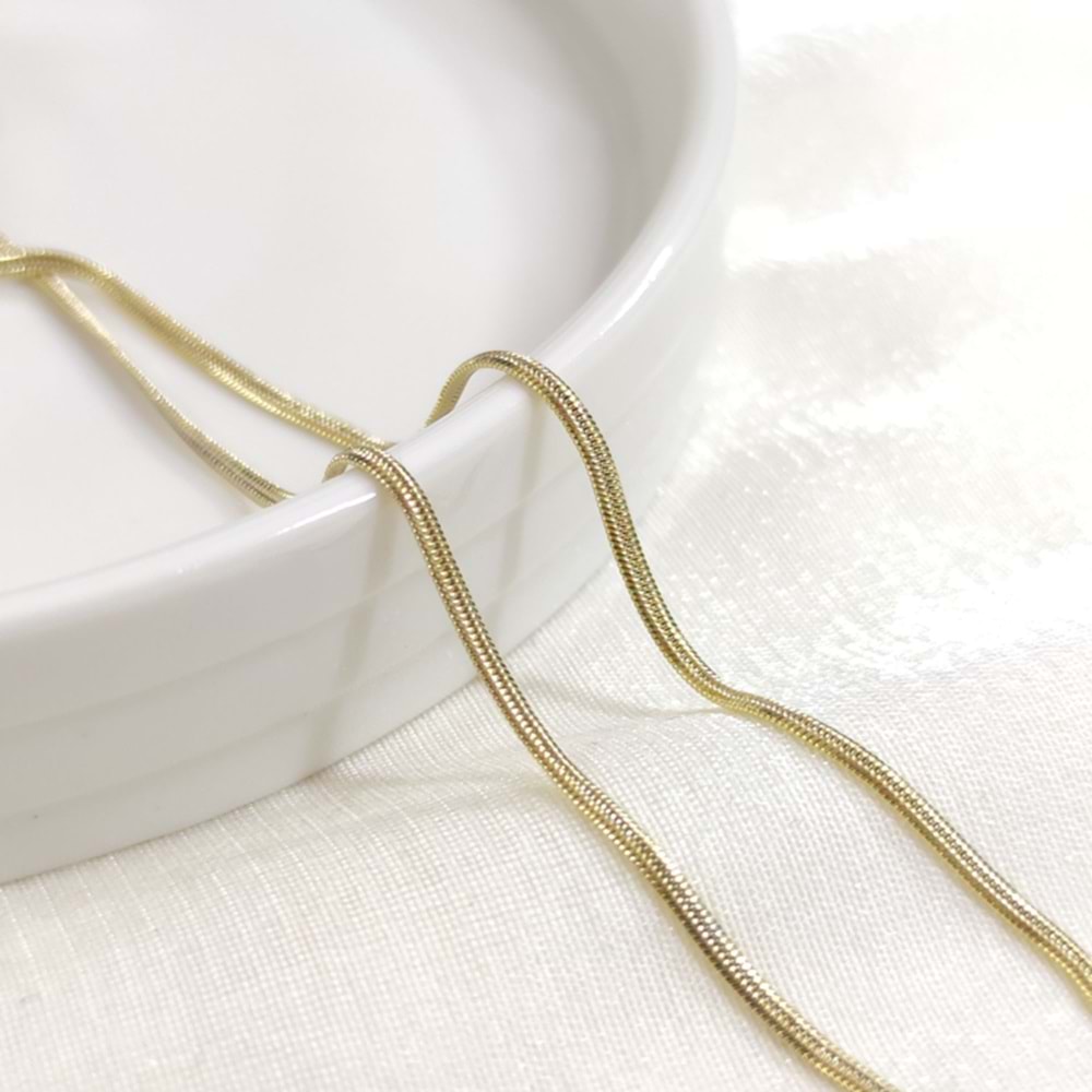 XUPING 2 MM EZME YILAN ZİNCİR 45 CM GOLD