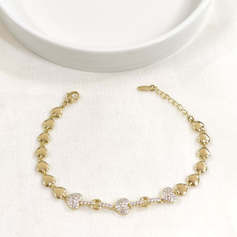 XUPING KALP BİLEKLİK GOLD 17+3 CM
