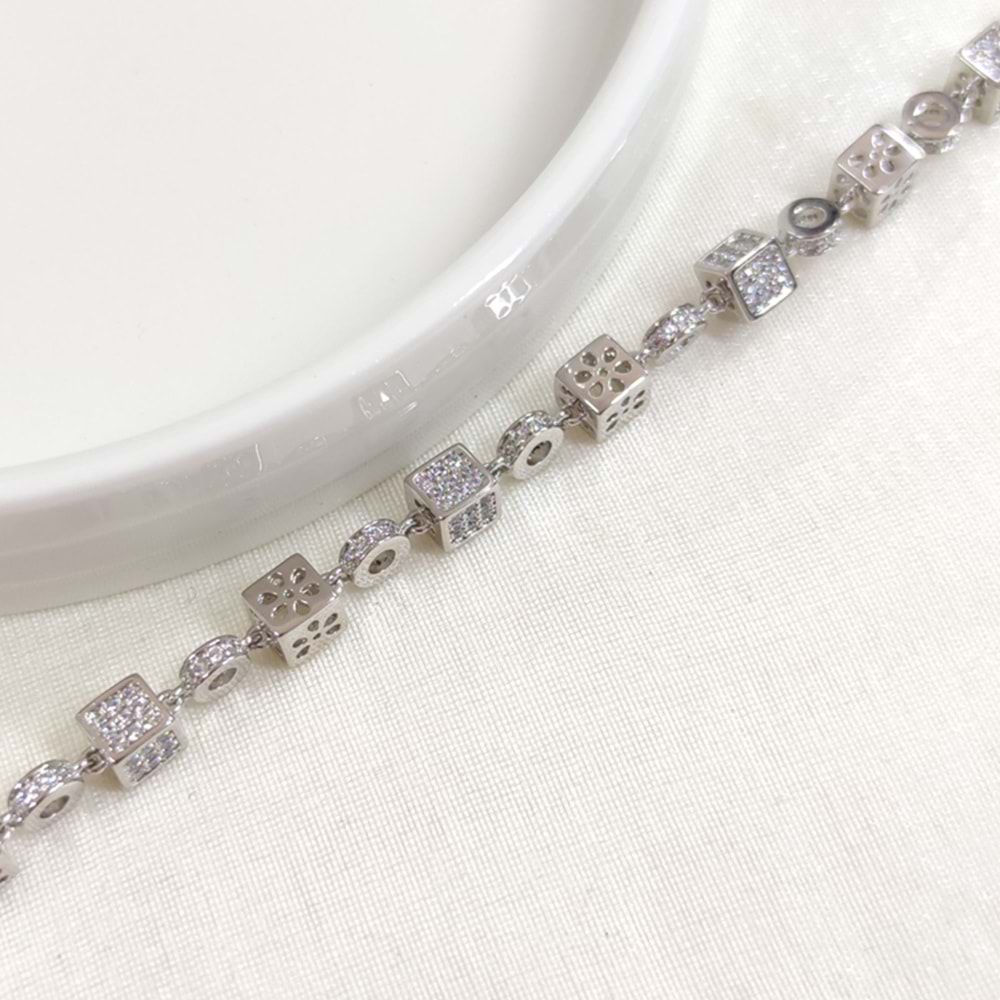 XUPING KÜP BİLEKLİK BEYAZ 17+3 CM