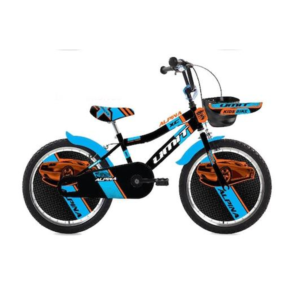 ÜMİT 20 ALPINA BMX BİSİKLET - SİYAH MAVİ TURUNCU