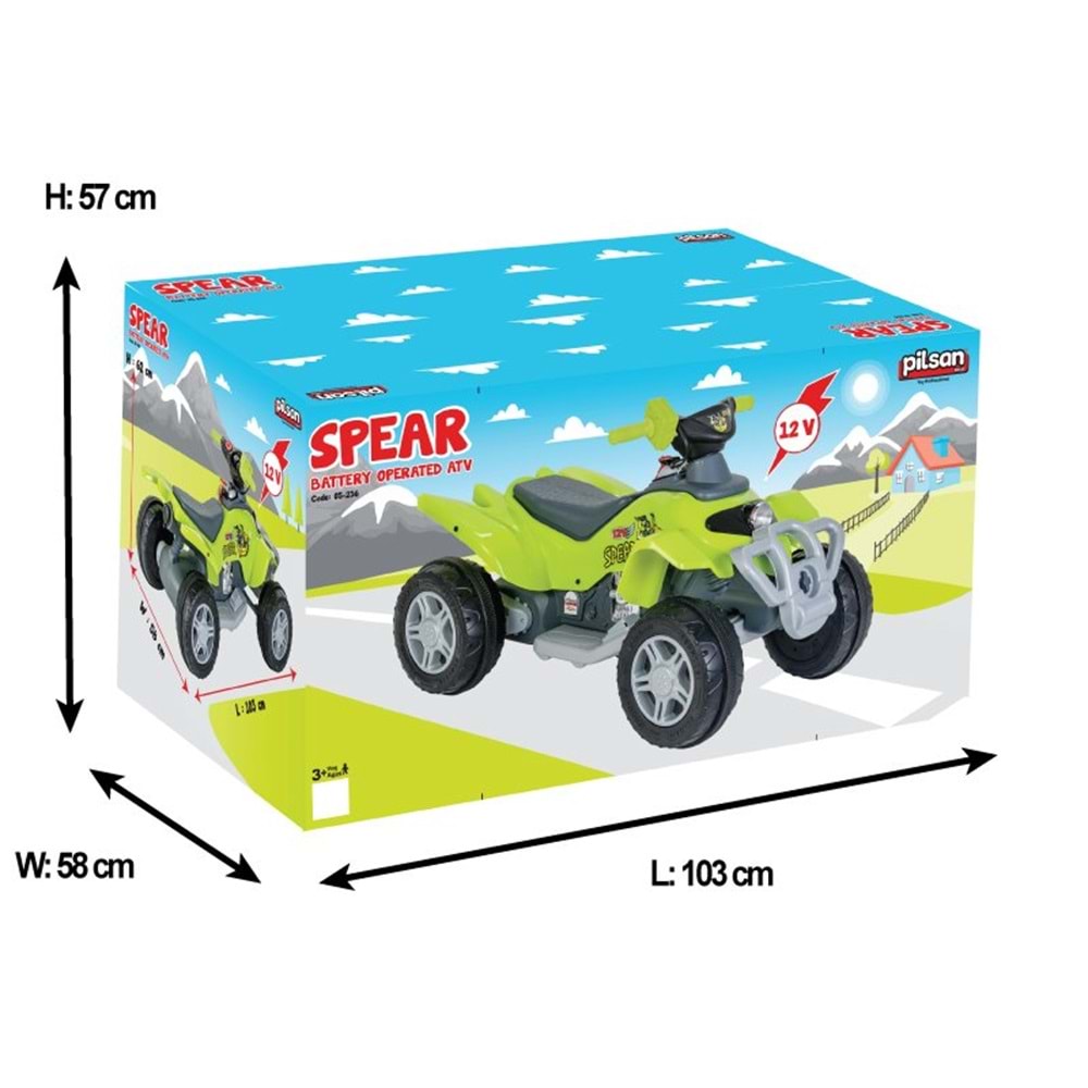 PİLSAN SPEAR 12 V AKÜLÜ ATV