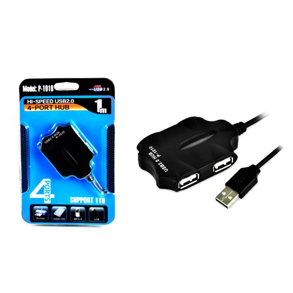 PLATOON PL-5701 4LÜ USB 2.0 HUB 1 M