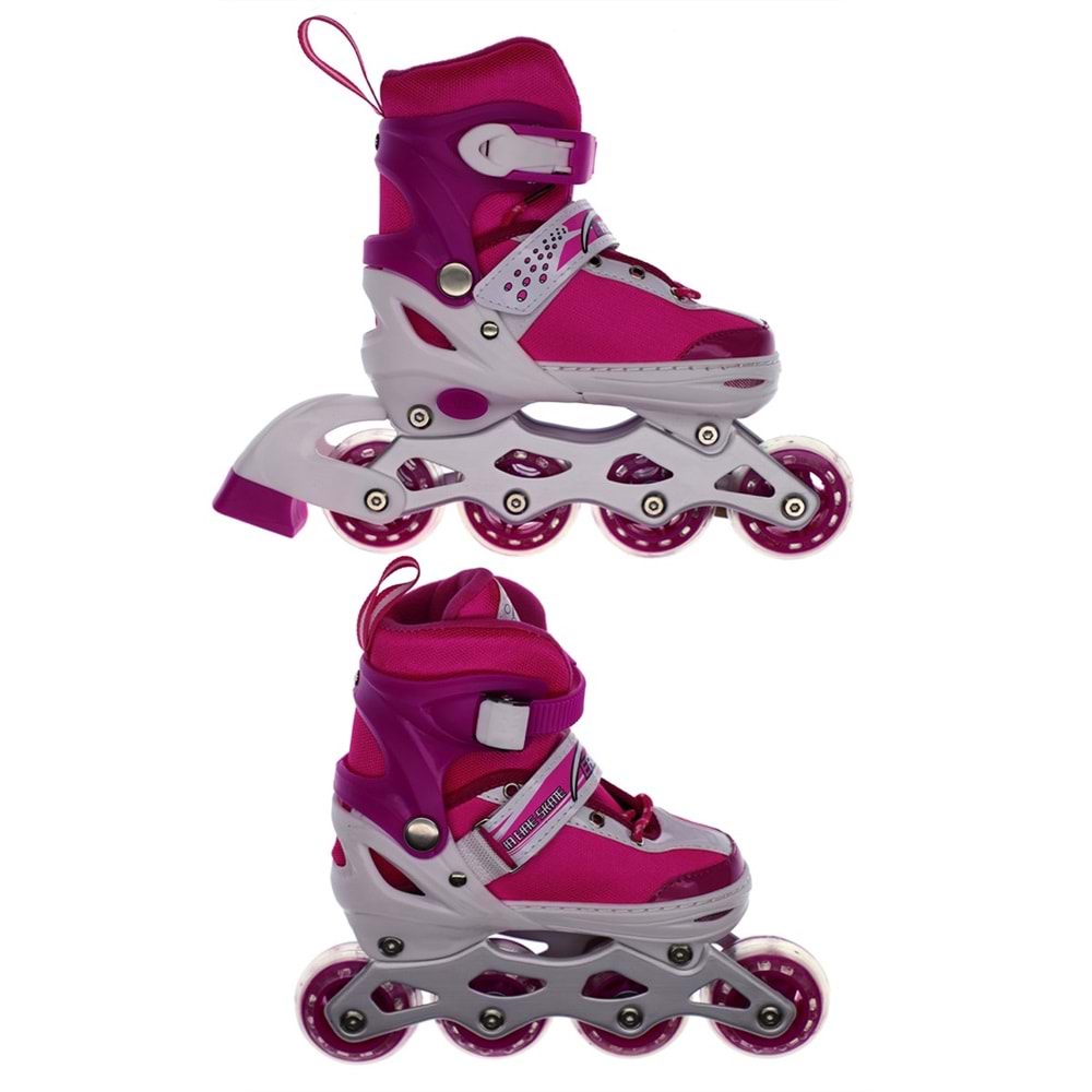 ERDEM AYARLANABİLİR PATEN - PEMBE - 31-34