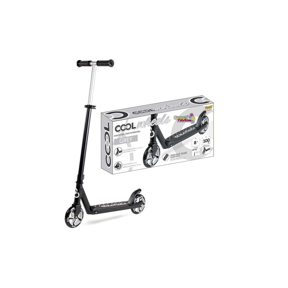 COOL WHEELS 8+ KATLANIR 2 TEKER SCOOTER - GRİ