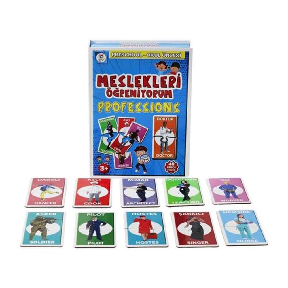UTKU MESLEKLERİ ÖĞRENİYORUM KARTLAR LCEGT005