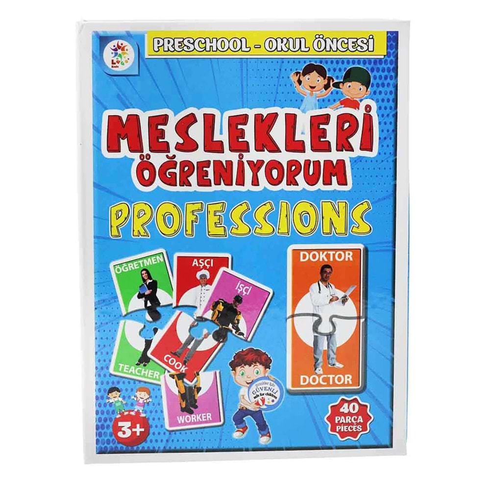 UTKU MESLEKLERİ ÖĞRENİYORUM KARTLAR LCEGT005