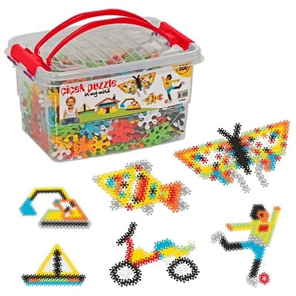 DEDE 500 PARÇA ÇİÇEK PUZZLE