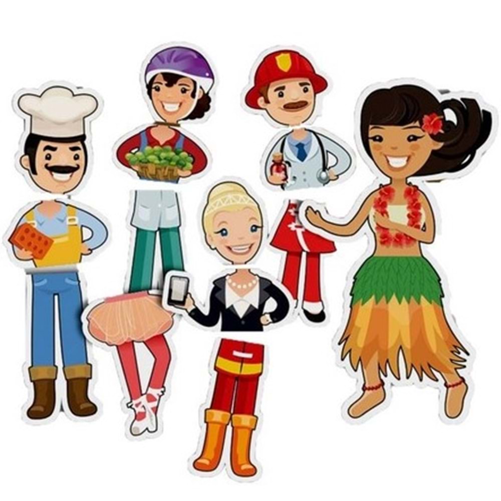 KS MAGNETİC DRESS UP EŞLEŞTİR DEĞİŞTİR MD174