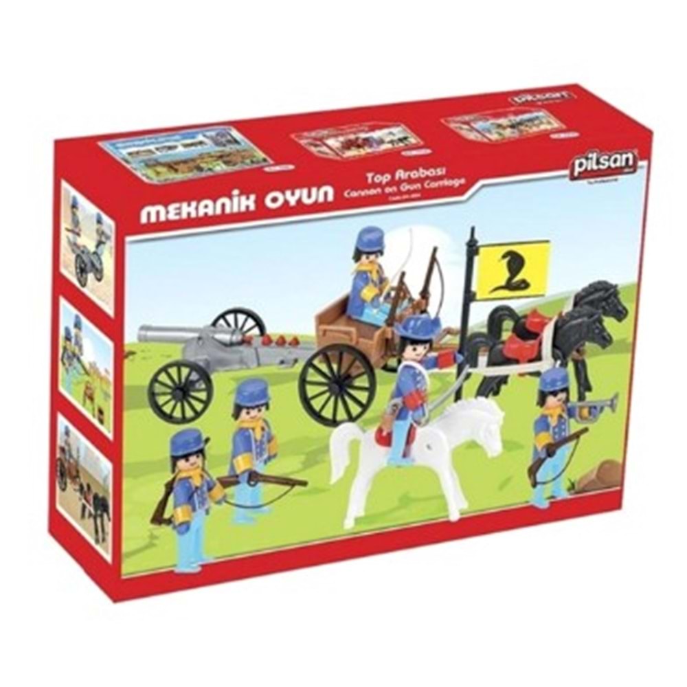 PİLSAN MİNİ MEKANİK SERİSİ TOP ARABASI 04004