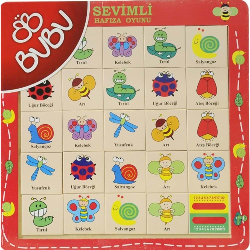 BUBU AHŞAP PUZZLE HAYVANLAR