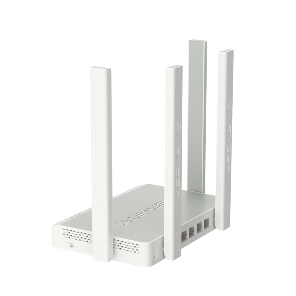 KEENETIC SPEEDSTER AC1200 4X5DBI Vpn Dualcore Mu-Mımo Beamforming Wpa3 5xge Fiber Mesh Wifi Router Access Point KN-3010-01EN
