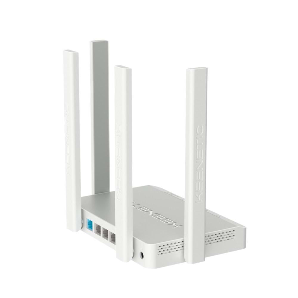 KEENETIC SPEEDSTER AC1200 4X5DBI Vpn Dualcore Mu-Mımo Beamforming Wpa3 5xge Fiber Mesh Wifi Router Access Point KN-3010-01EN