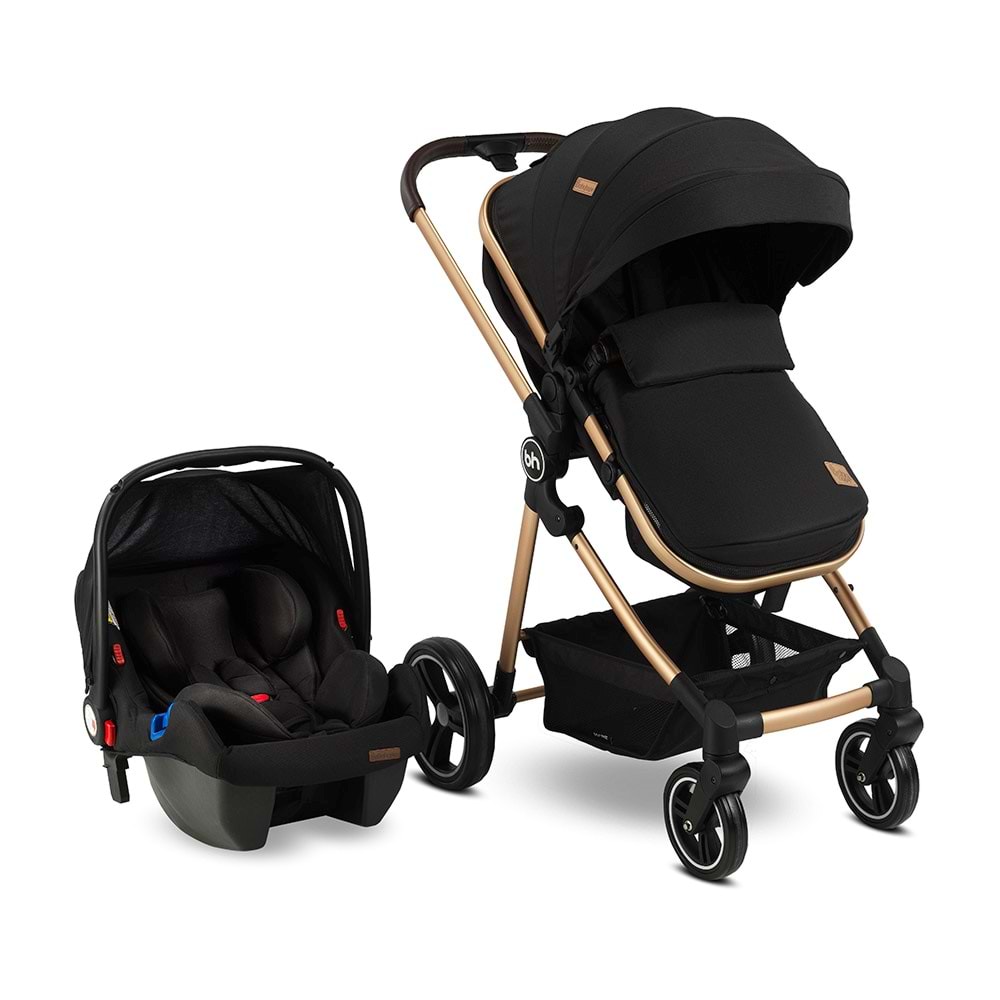 BABYHOPE BH-3190 MARS TRAVEL BEBEK ARABASI - SİYAH