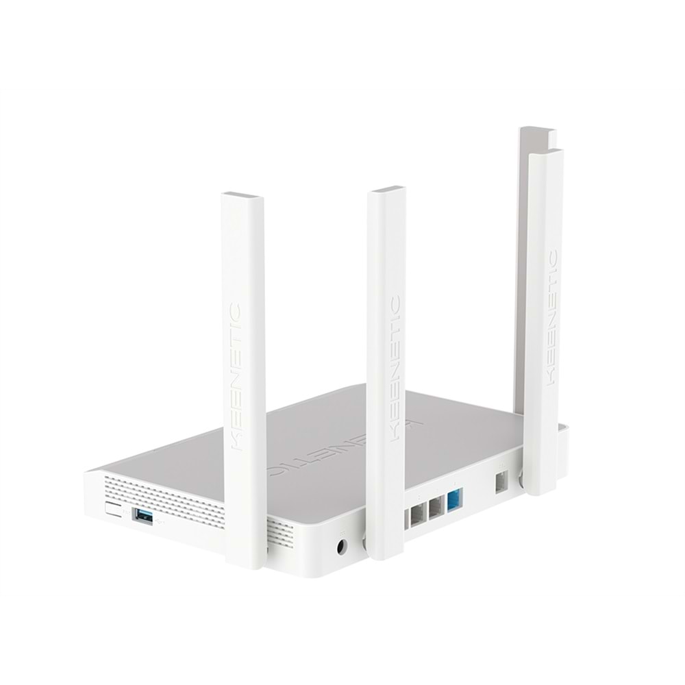 KEENETIC HOPPER DSL AX1800 Mesh Wi-Fi 6 Gigabit USB 3.0 Wpa3 Vpn Fiber Router KN-3610-01-EU