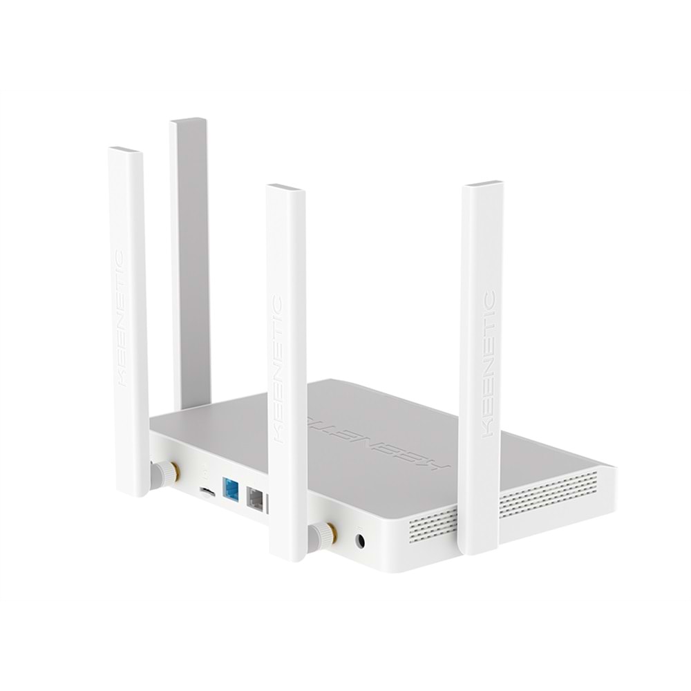 KEENETIC SKIPPER 4G AC1200 MESH Wİ-Fİ 5 4G/LTE CAT.4 SIM KART TAKILABİLEN MODEM ROUTER, FİBER DESTEKLİ GİGABİT ETHERNET PORTLARI VE USB PORTU
