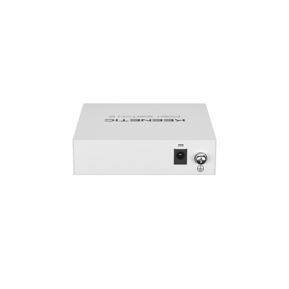 KEENETIC POE+ SWITCH 5, 1X1GBİT, 4X1GBİT POE+ PORT, IEEE 802.3AF/AT (MAX.30W/PORT), 60WATT