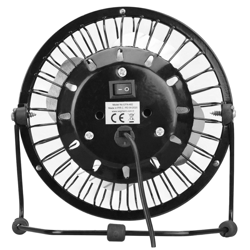 EVEREST EFN-482 MASAÜSTÜ VANTİLATÖR USB FAN 20 CM