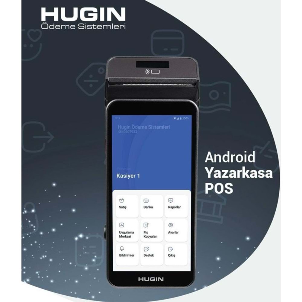 HUGIN S1 ANDROID YENİ NESİL YAZARKASAPOS