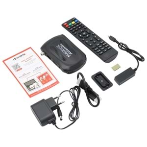 MAGBOX ATLANTIC DISPLAY GÖZLÜ TKGS Lİ 1080P FULL HD MINI UYDU ALICISI