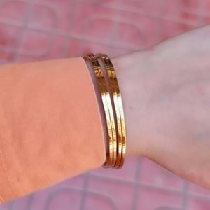 DÖRTLÜ 60 MM İNCE RAY ÇELİK BİLEZİK