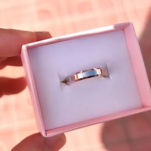 3 MM KLASİK KESİKLİ DÜZ GÜMÜŞ ALYANS - 12