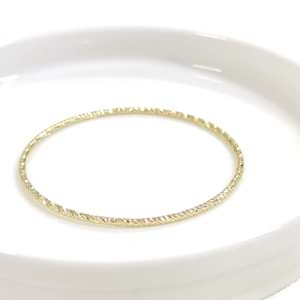 XUPING 60 MM DESENLİ 1 ADET BİLEZİK - ALTIN SARI