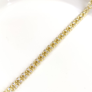 XUPING 5 MM ÇITIR BİLEKLİK GOLD 17+2 CM