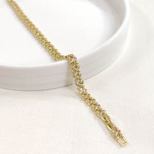 XUPING 5 MM ÇITIR BİLEKLİK GOLD 17+2 CM