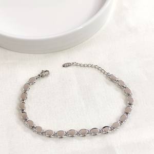 XUPING 5MM ARPA BİLEKLİK BEYAZ 17+3CM