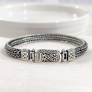 8,50 MM OKSİTLİ ERKEK BİLEKLİK 20 CM