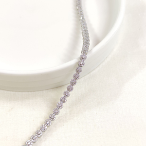İTHAL 4 MM YUVARLAK SU YOLU GÜMÜŞ BİLEKLİK 18 CM