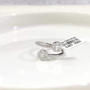 İTHAL YUVARLAK BAGET GÜMÜŞ YÜZÜK