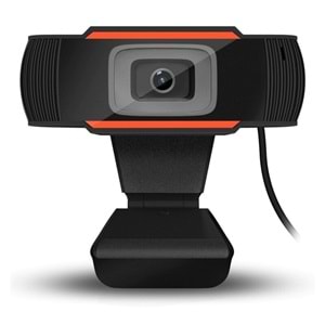 USB MİKROFONLU WEBCAM HIGH SOLUTION 720P