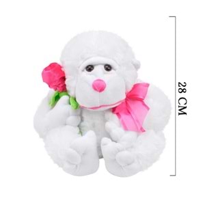 SELAY TOYS PELUŞ ÇİÇEKLİ GORİL 28 CM 3417