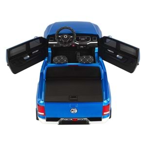 BABYHOPE 441 QUATTRO 4*4 2X12V 9AH AKÜLÜ ARABA - MAVİ METALİK