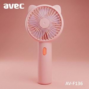 AVEC AV-F136 USB ŞARJLI MİNİ FAN (144)