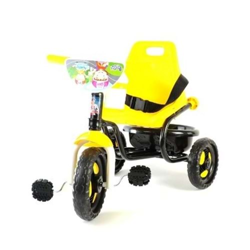 BABYHOPE PRENS BİSİKLET - SARI SİYAH