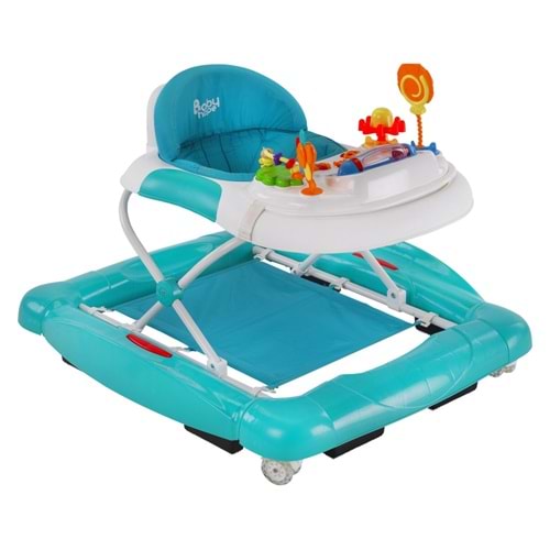 BABYHOPE ROYAL SALLA YÜRÜTEÇ - TURKUAZ