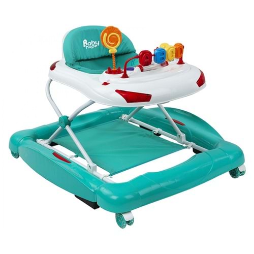 BABYHOPE 219 TOBBY SALLA YÜRÜTEÇ - TURKUAZ
