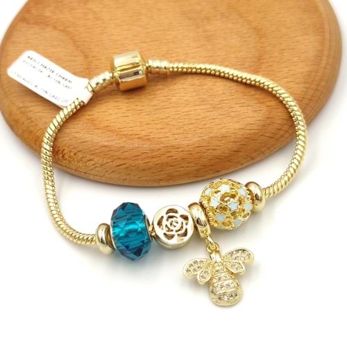 ARILI HAZIR BİLEKLİK - ALTIN SARI